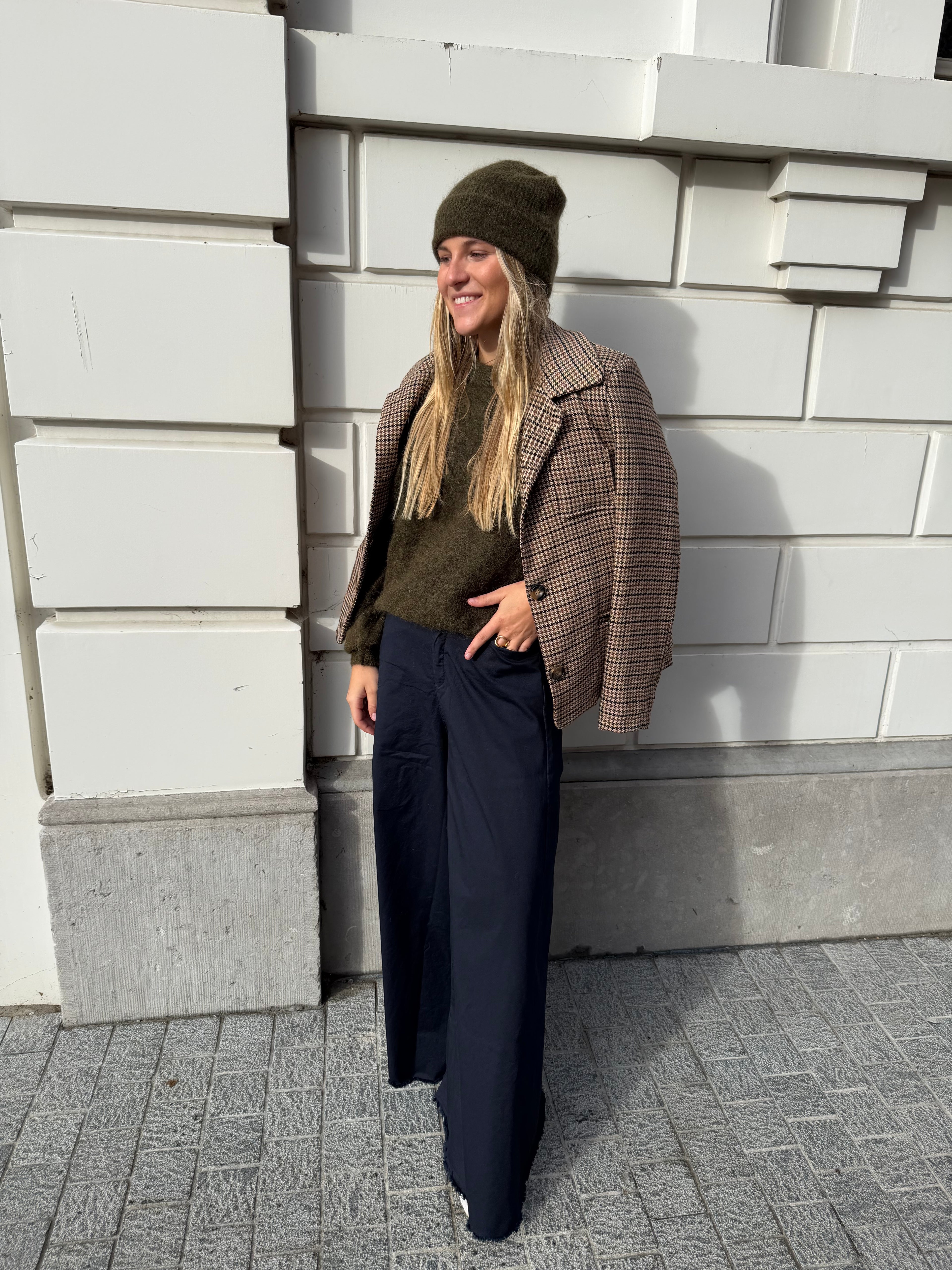 Eveline Wide Pants Marine