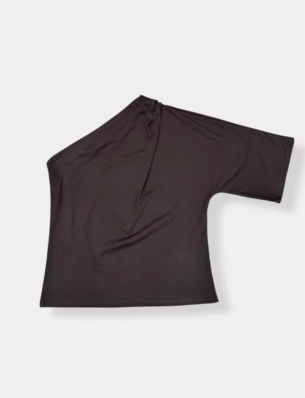 Suki One Shoulder Top Brown