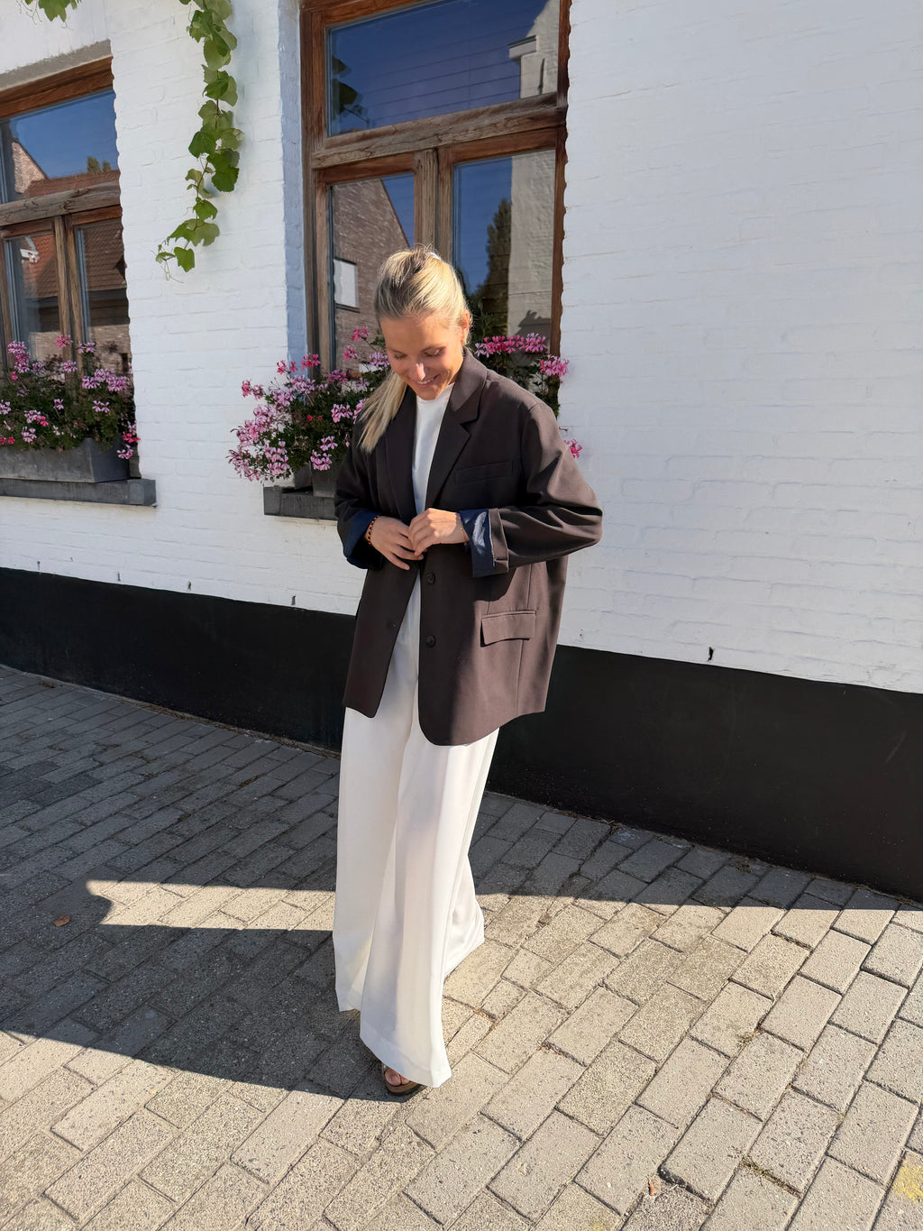 Chocolate Oversized Blazer