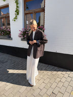 Chocolate Oversized Blazer