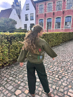 Suzette Cardigan Green