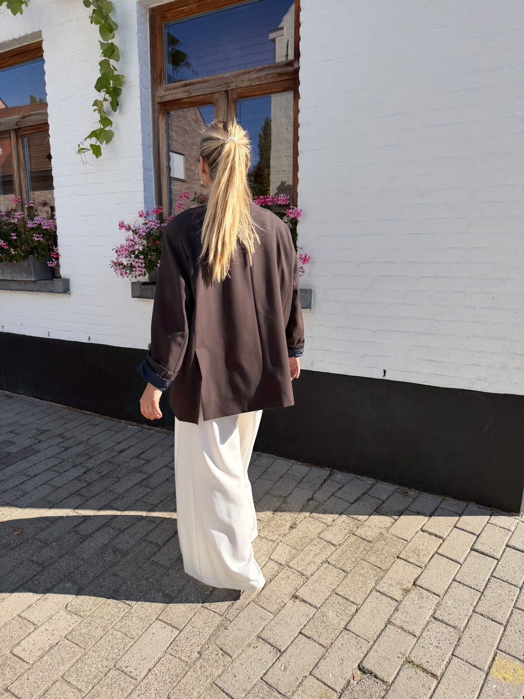Chocolate Oversized Blazer