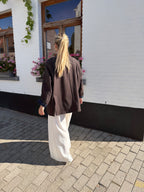Chocolate Oversized Blazer