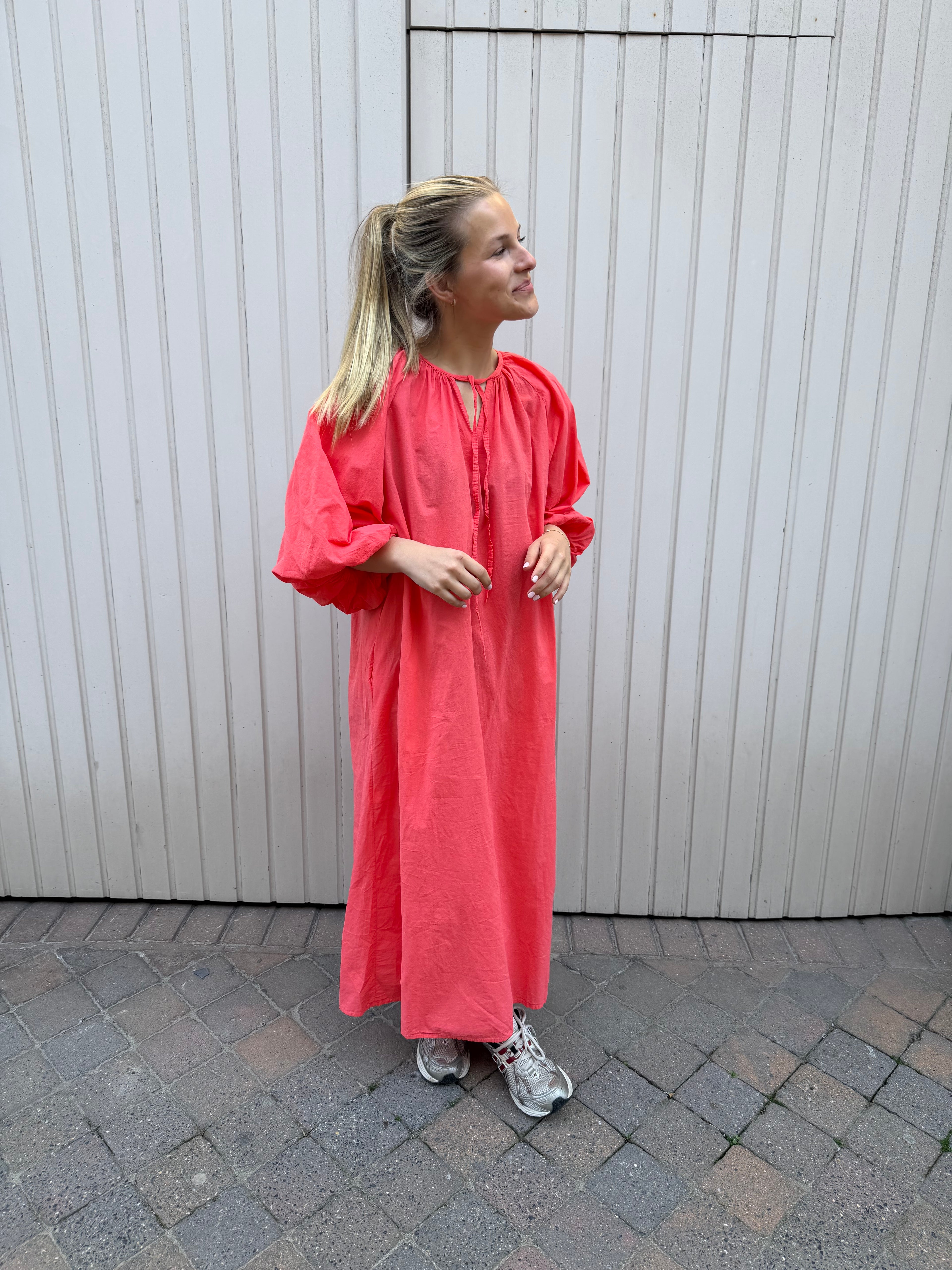 Leonie Dress Coral