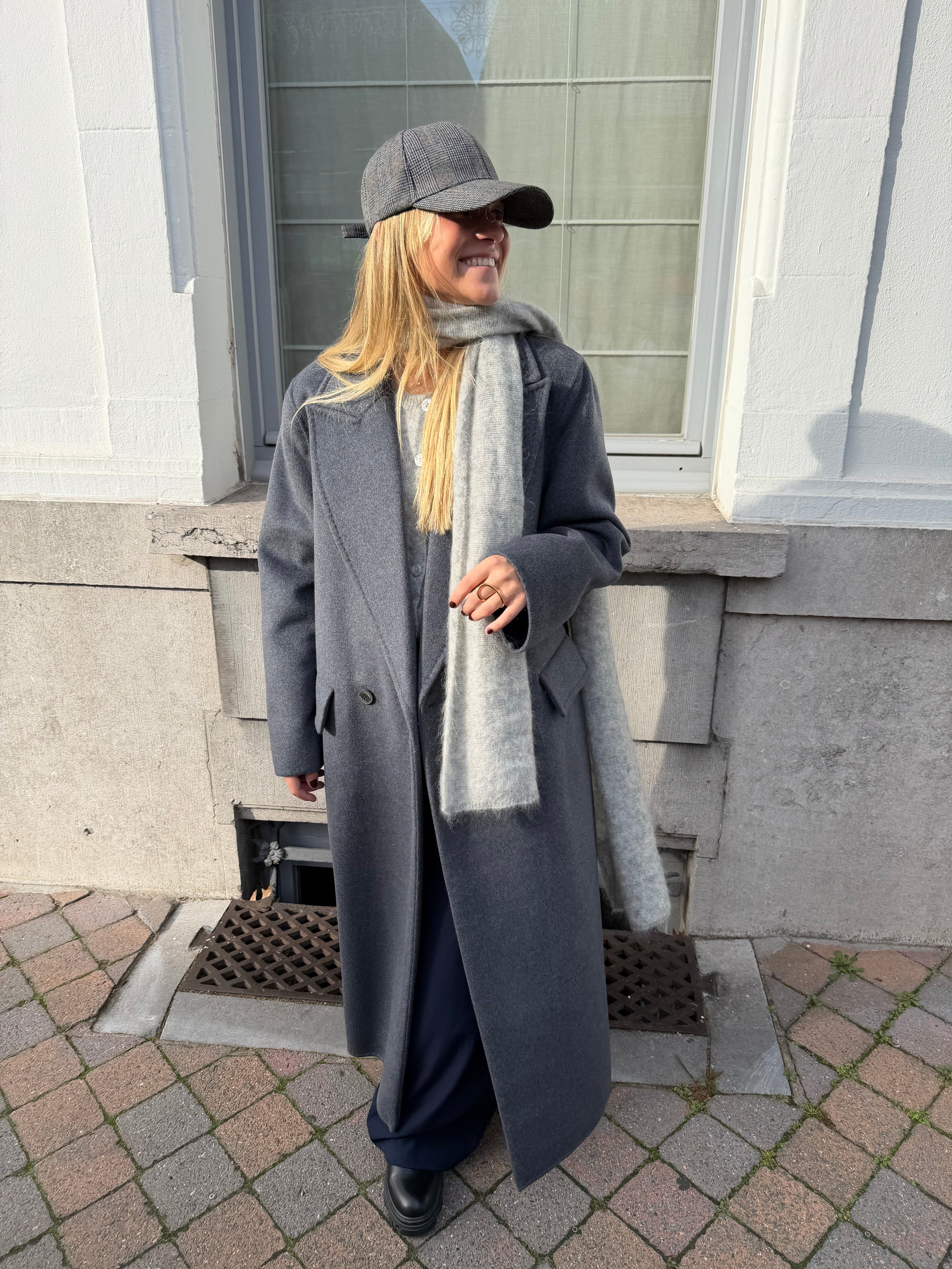 Justine Coat Grey