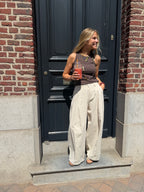 Colette Pants Ecru