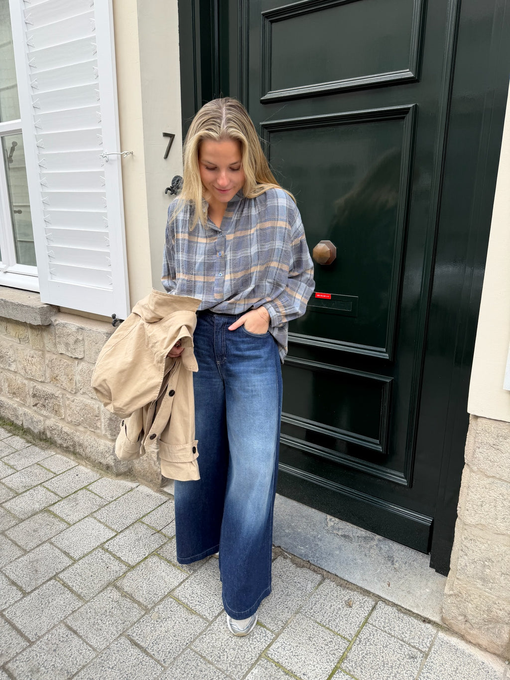 Emilienne Blouse Beige