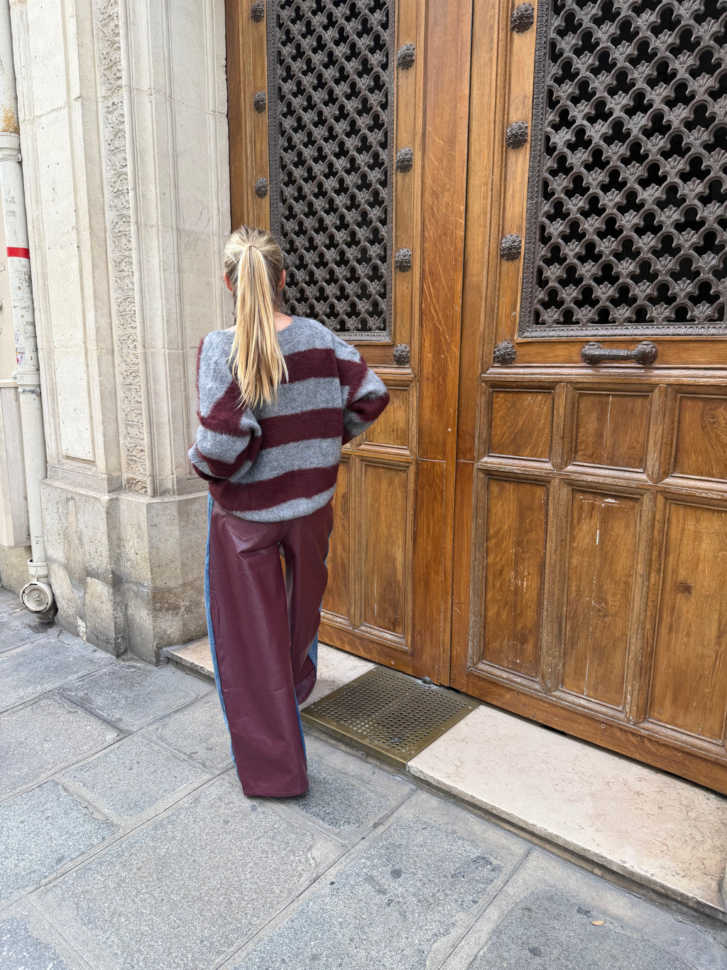 Billie Jeans Burgundy