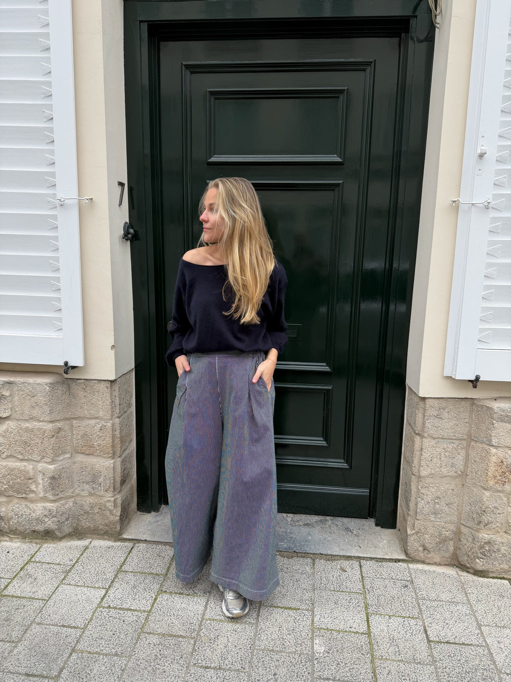 Striped Marine Pants