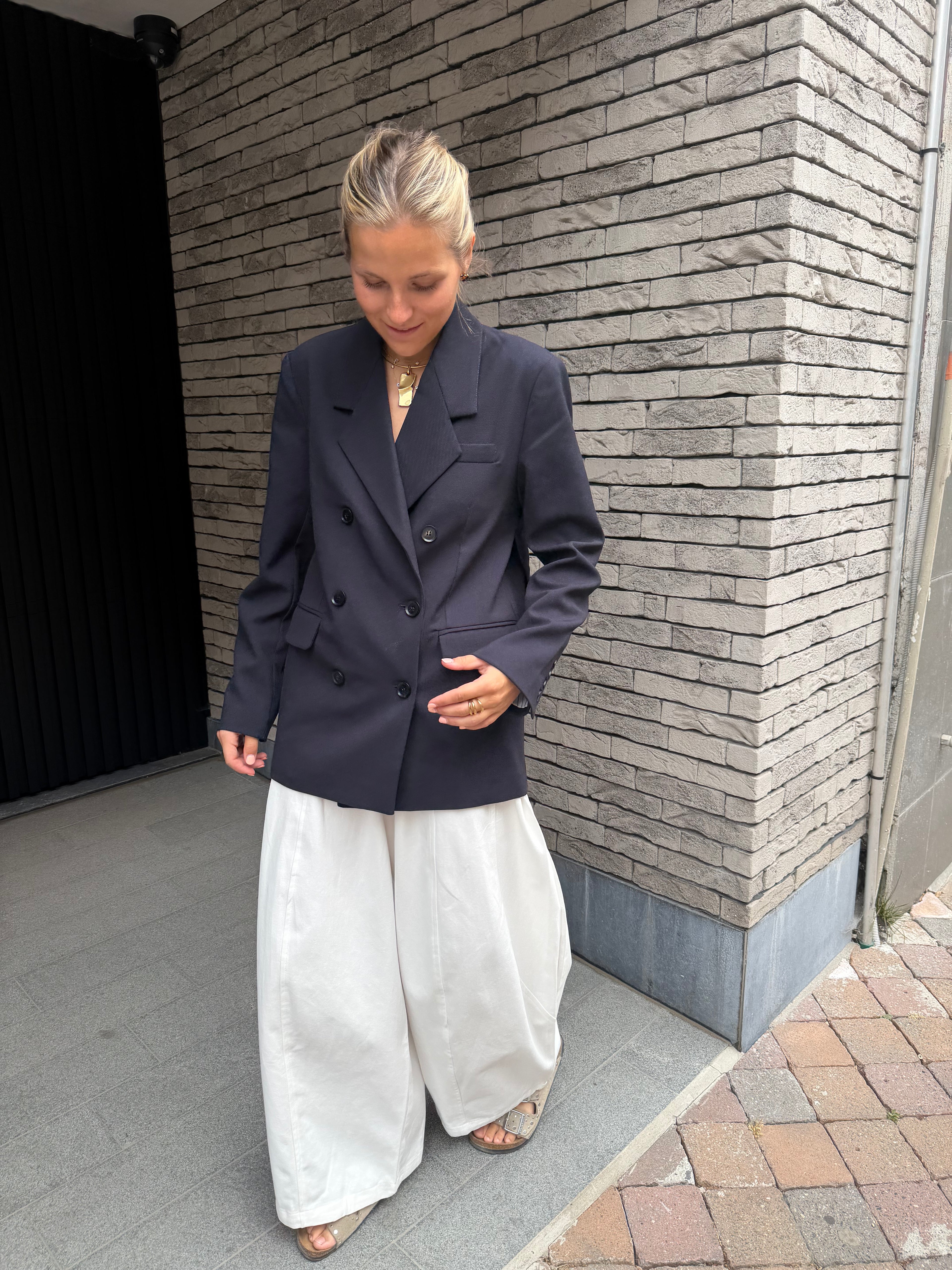 Rio Blazer Back Detail Marine