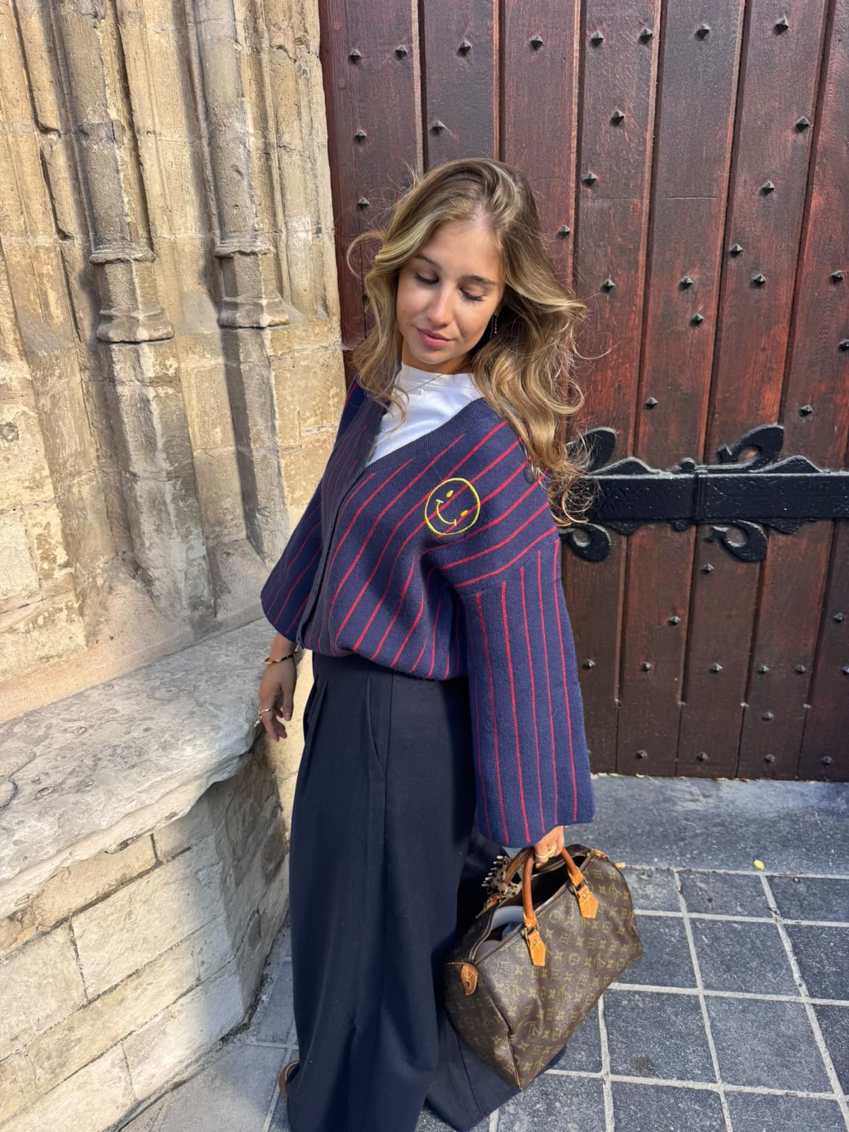 Suzette Cardigan Marine
