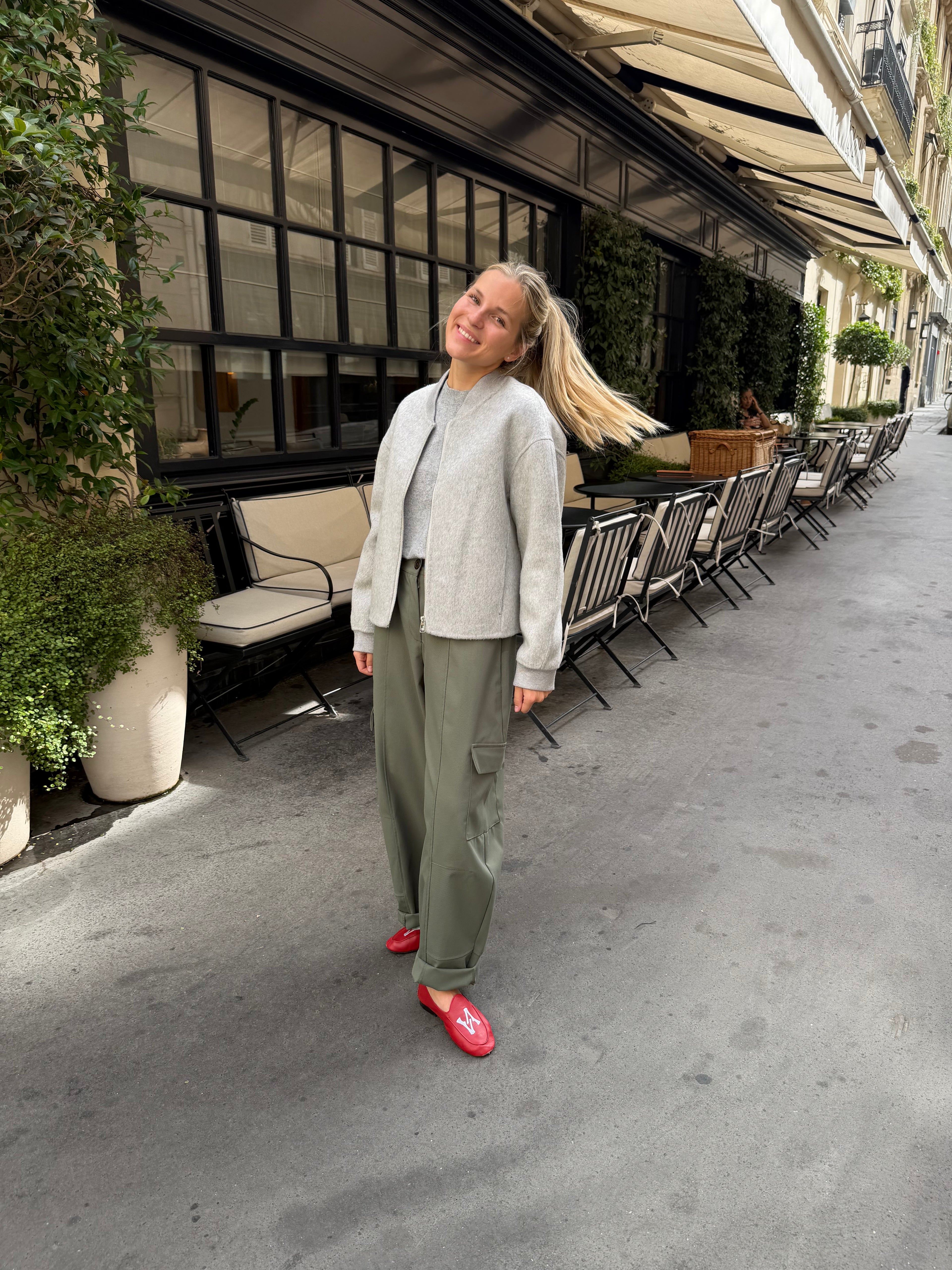 Apolline Cargo Pants Khaki