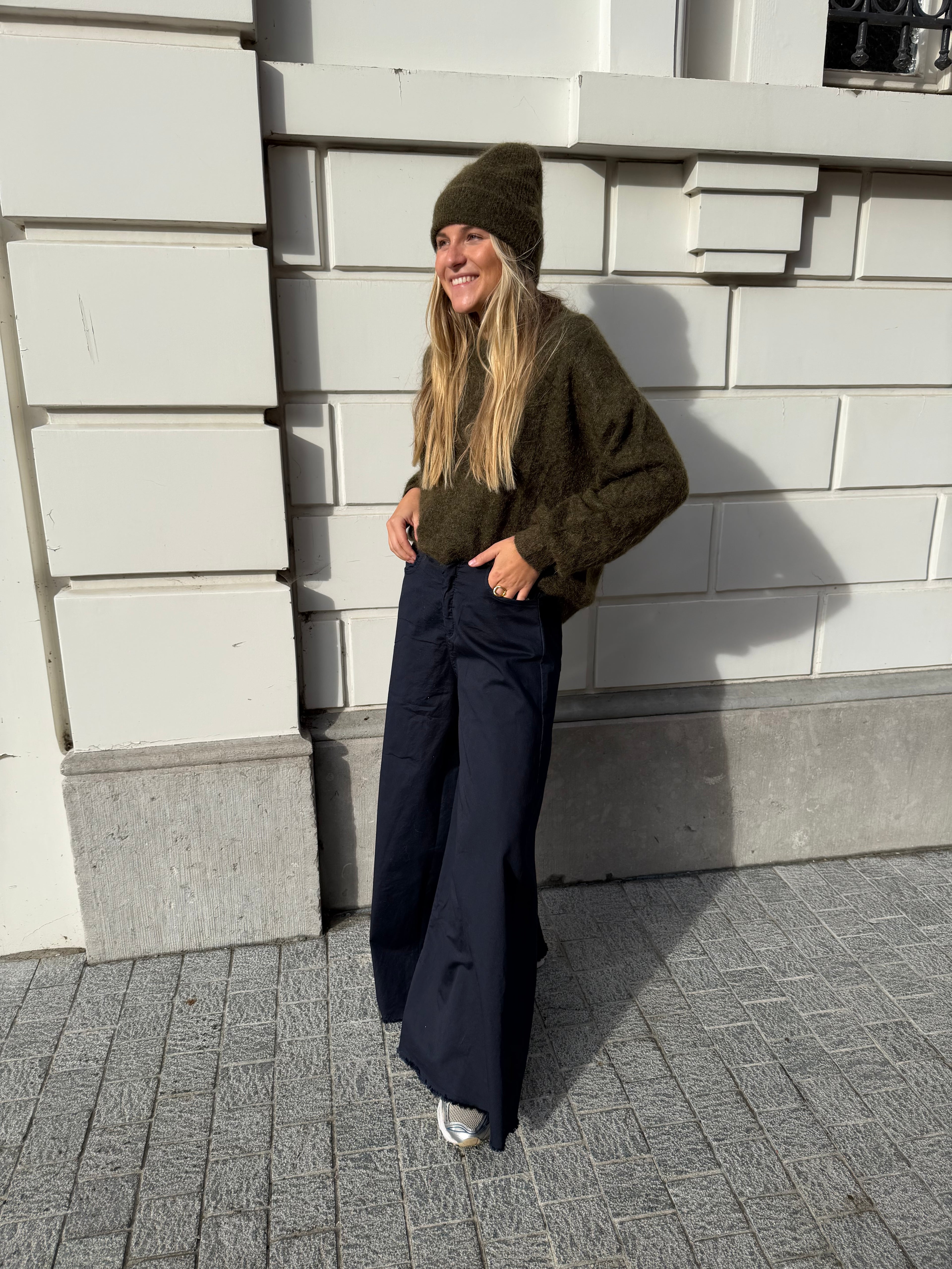 Eveline Wide Pants Marine