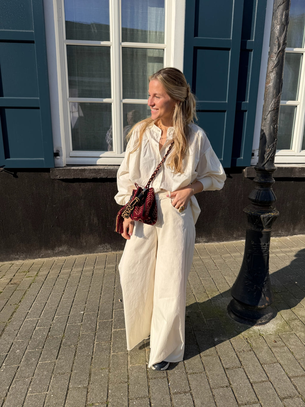 Oversized Blouse Ecru