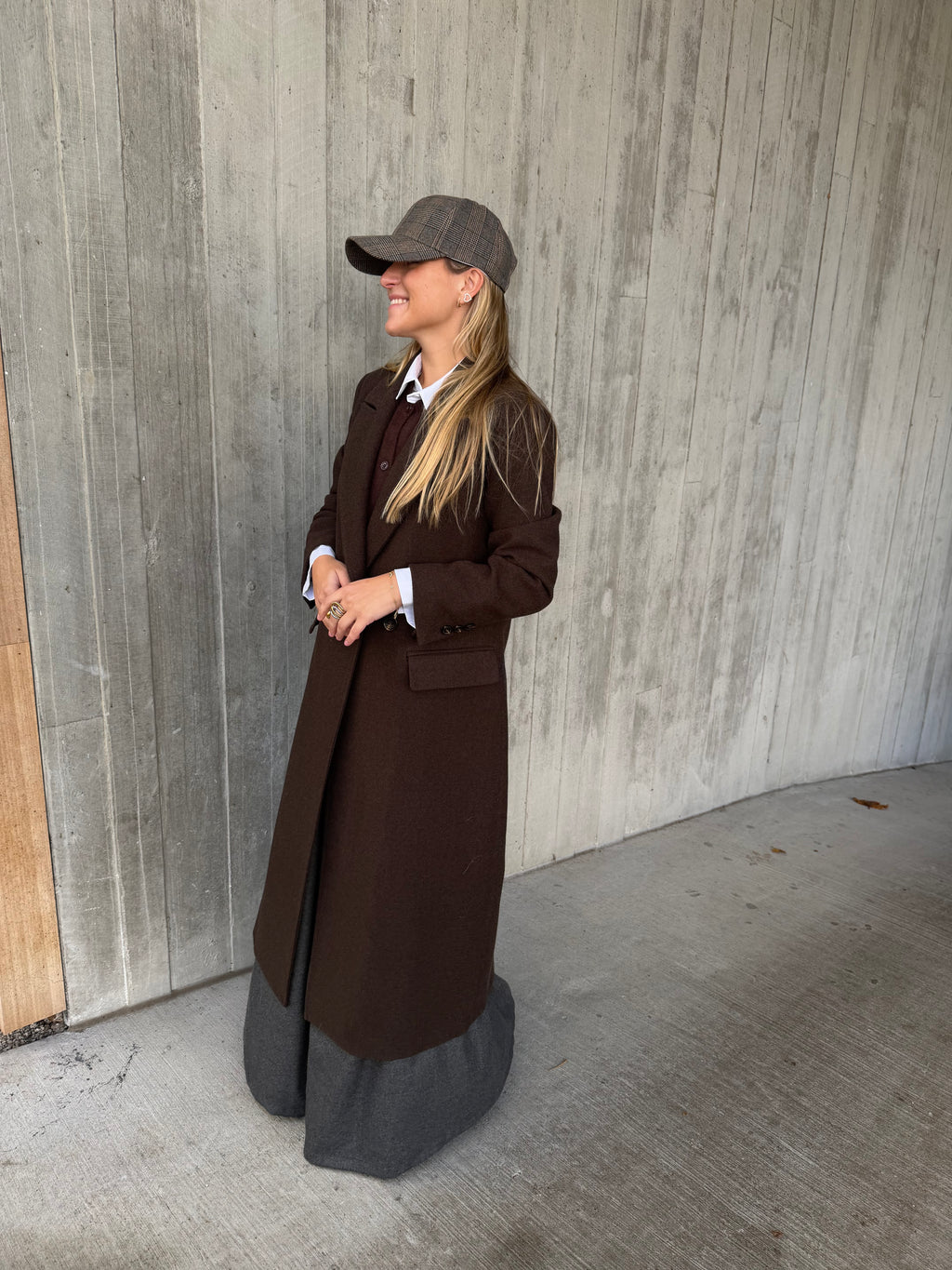 Alexandra Coat Chocolate