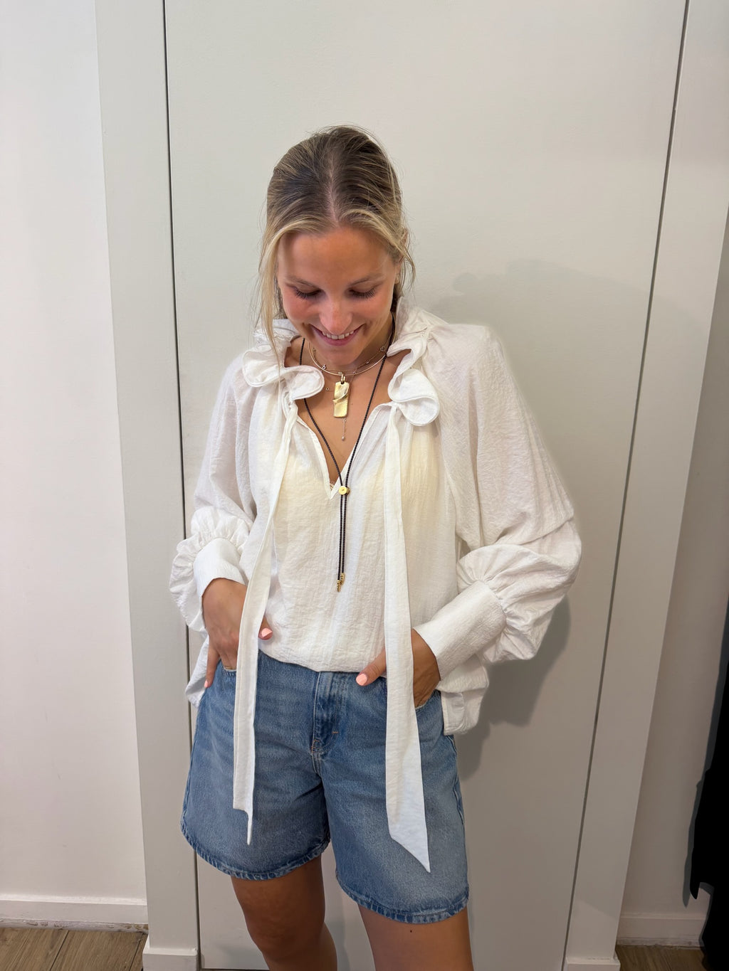 Nina Blouse White
