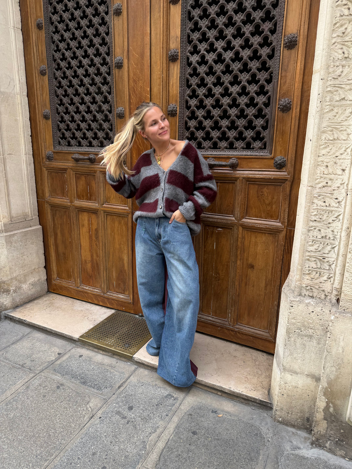Billie Jeans Burgundy