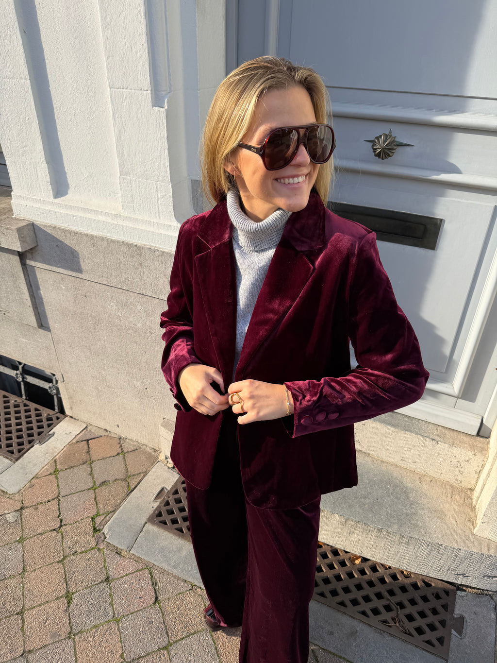 Stephanie Ensemble Burgundy