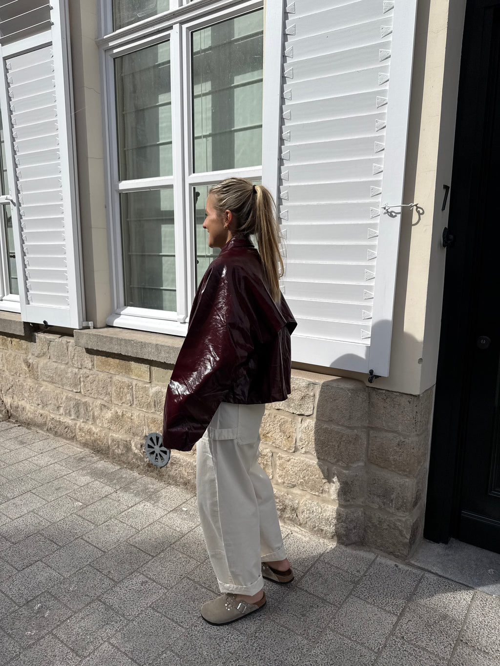 Lou Jacket Burgundy