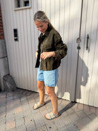 Suede Vest Khaki