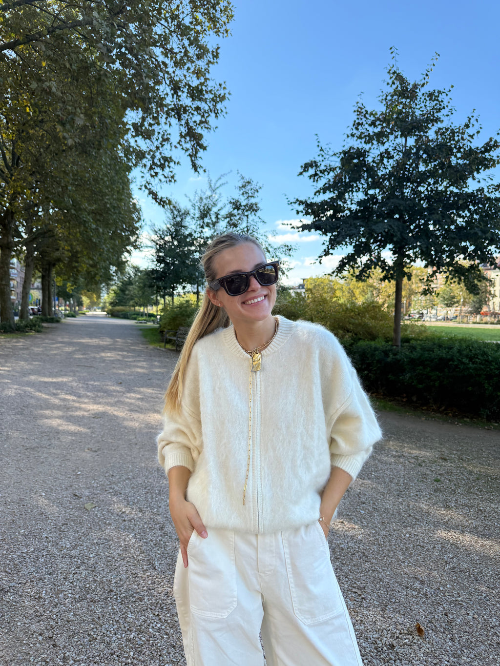 Lou Gilet Ecru