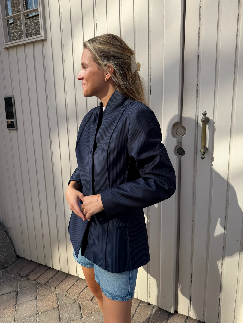 Striped Blazer
