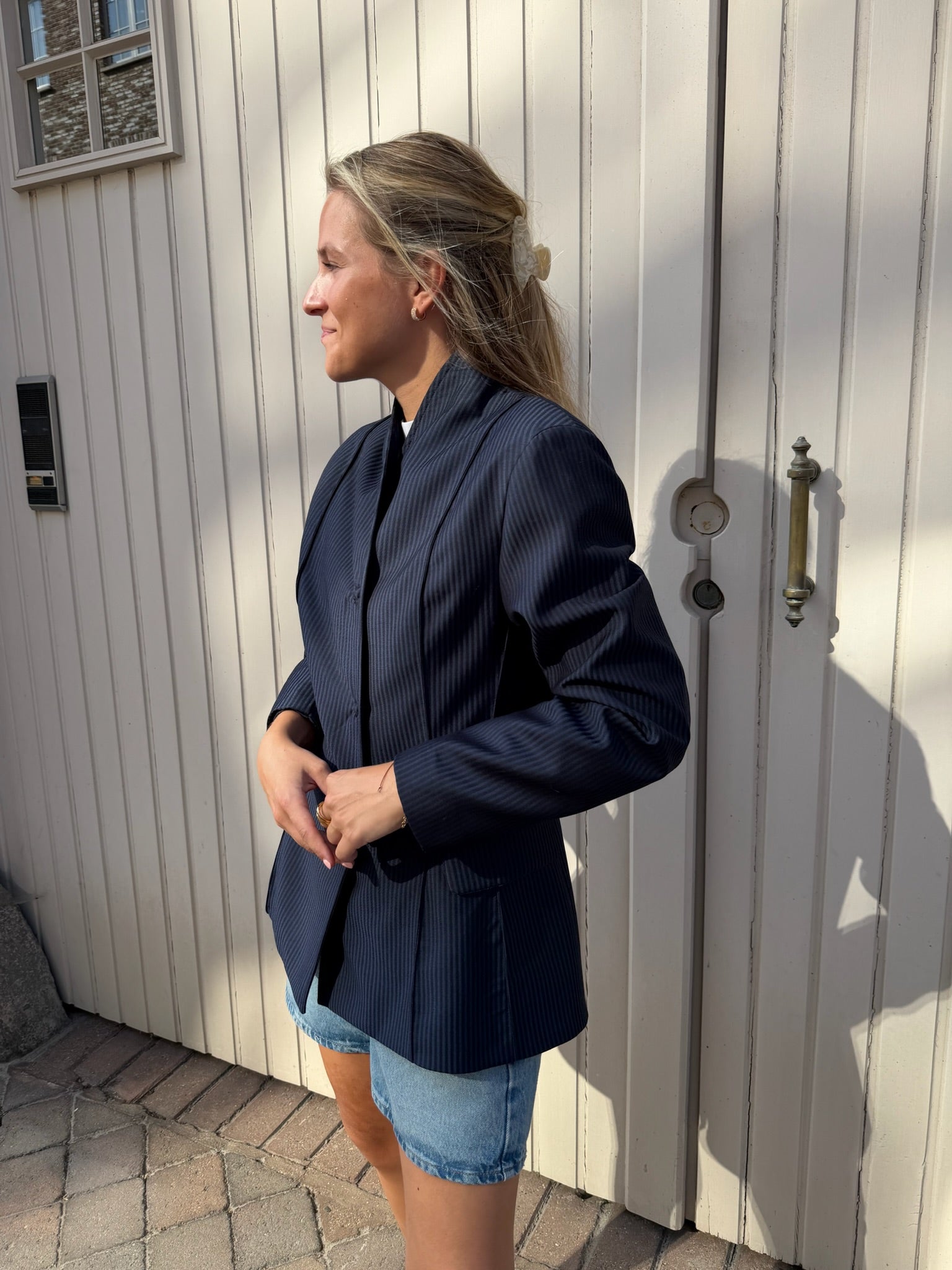 Striped Blazer
