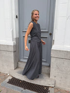 Alexandra Top Grey