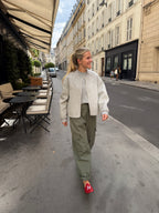 Apolline Cargo Pants Khaki