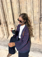 Suzette Cardigan Marine