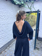 Open Back Knit Marine