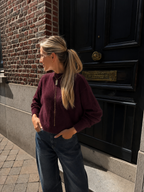 Reversible Gilet Burgundy