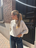 Reversible Gilet Ecru
