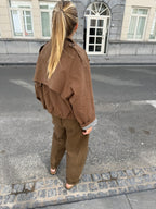 Ines Vest Camel