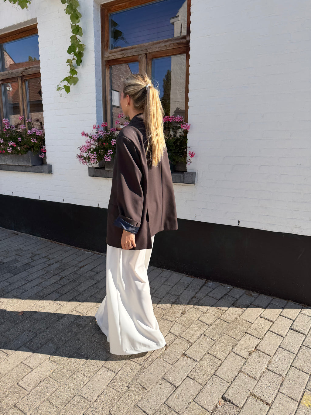 Chocolate Oversized Blazer