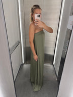 Anna Bustier Khaki