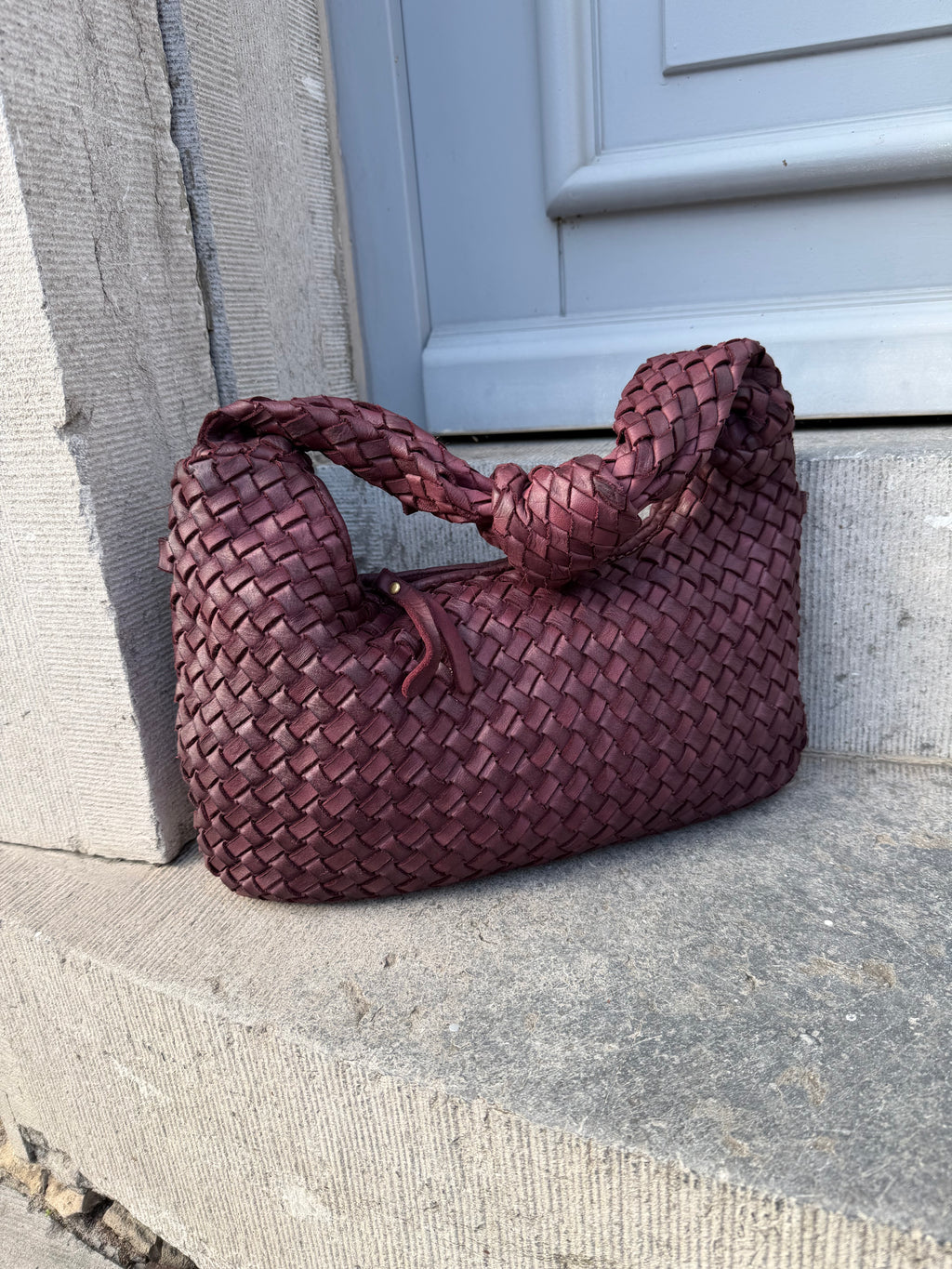 Celestine Bag Leather Burgundy