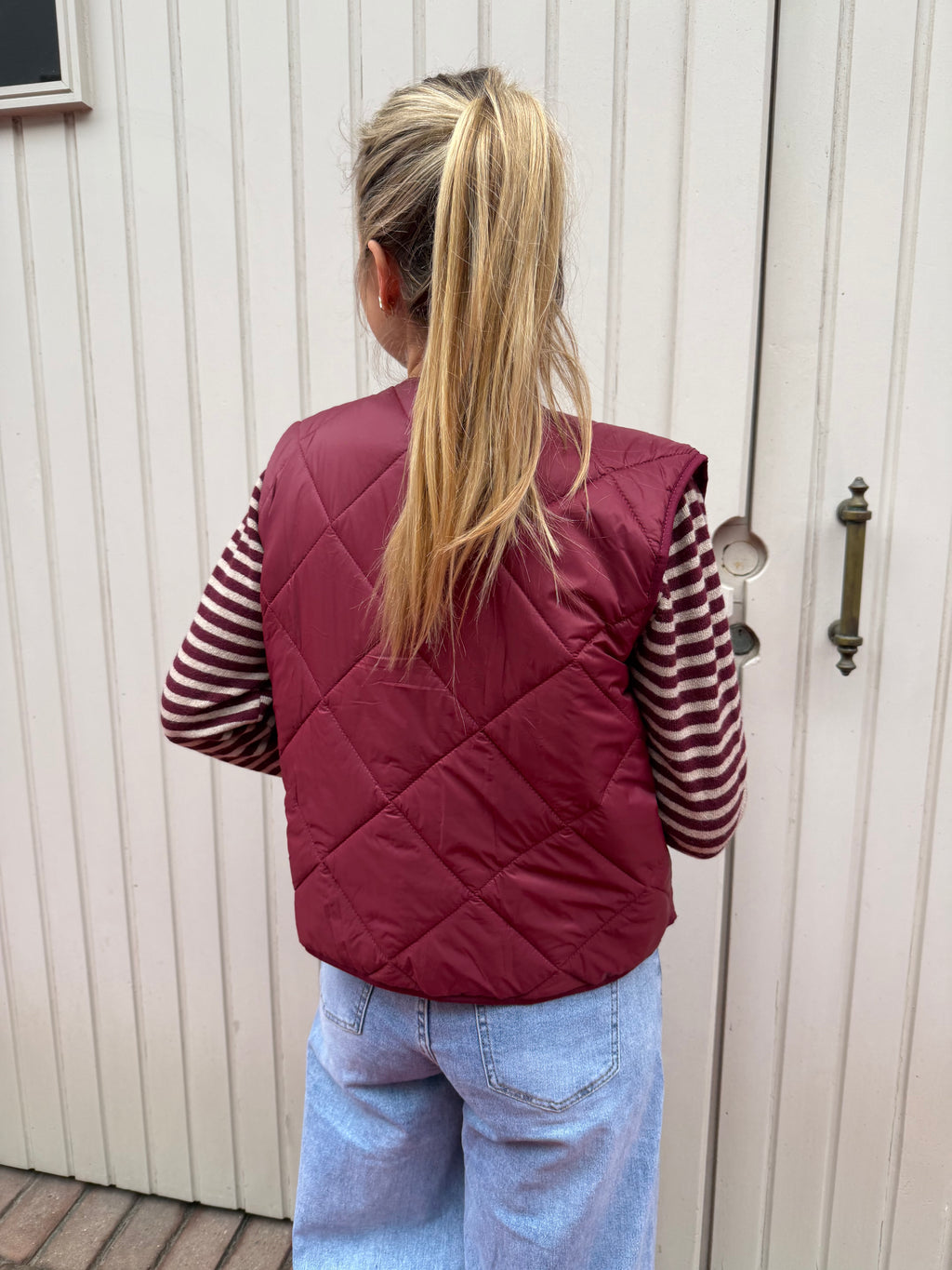 Julie Bodywarmer Burgundy