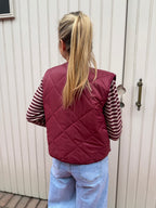 Julie Bodywarmer Burgundy