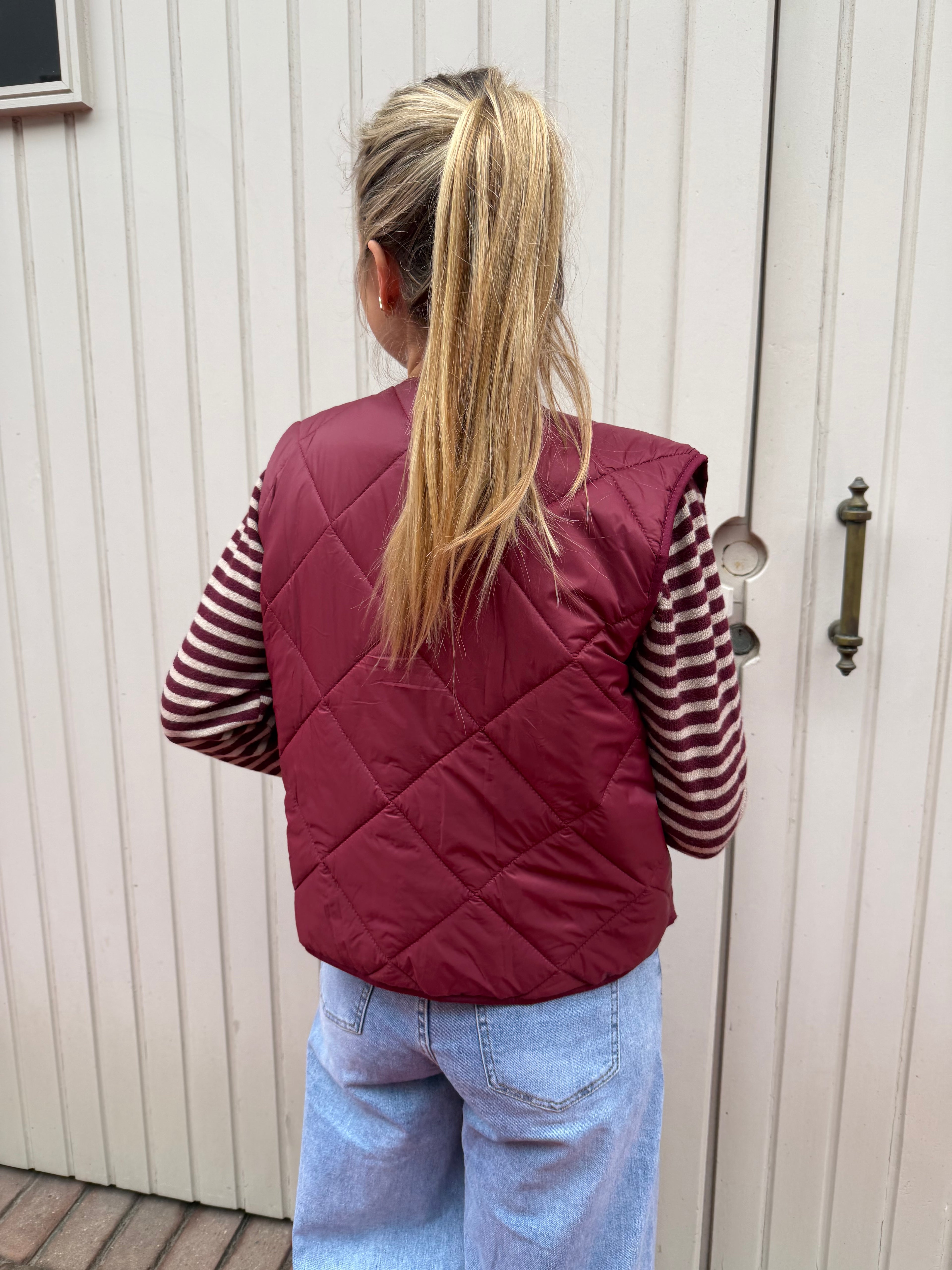 Julie Bodywarmer Burgundy
