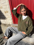 Suzette Cardigan Green