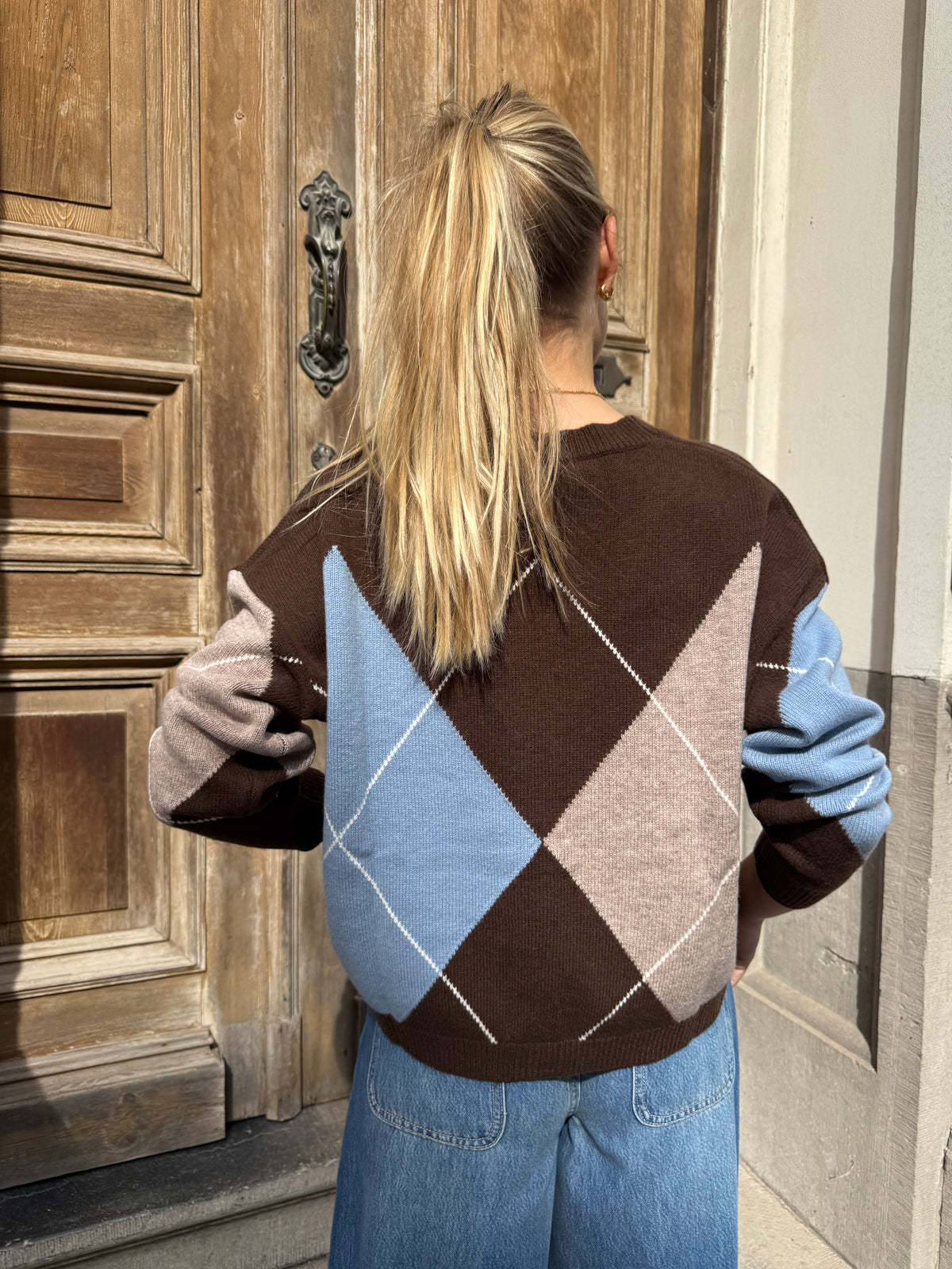 Marie Knit Carreaux