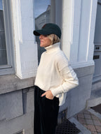 Rosie Knit Ecru