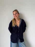 Nina Cardigan Marine