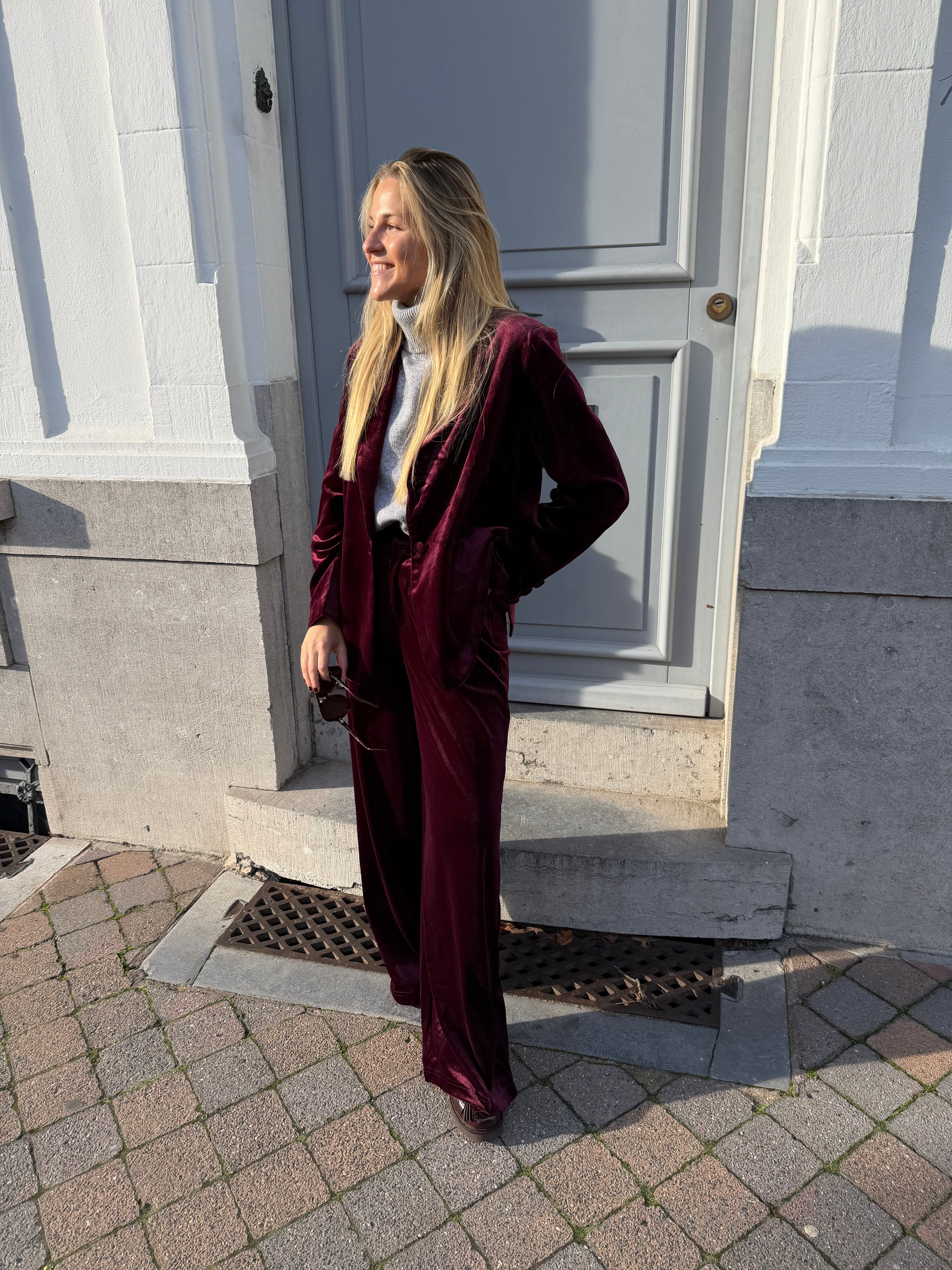 Stephanie Ensemble Burgundy