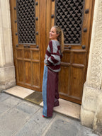 Billie Jeans Burgundy