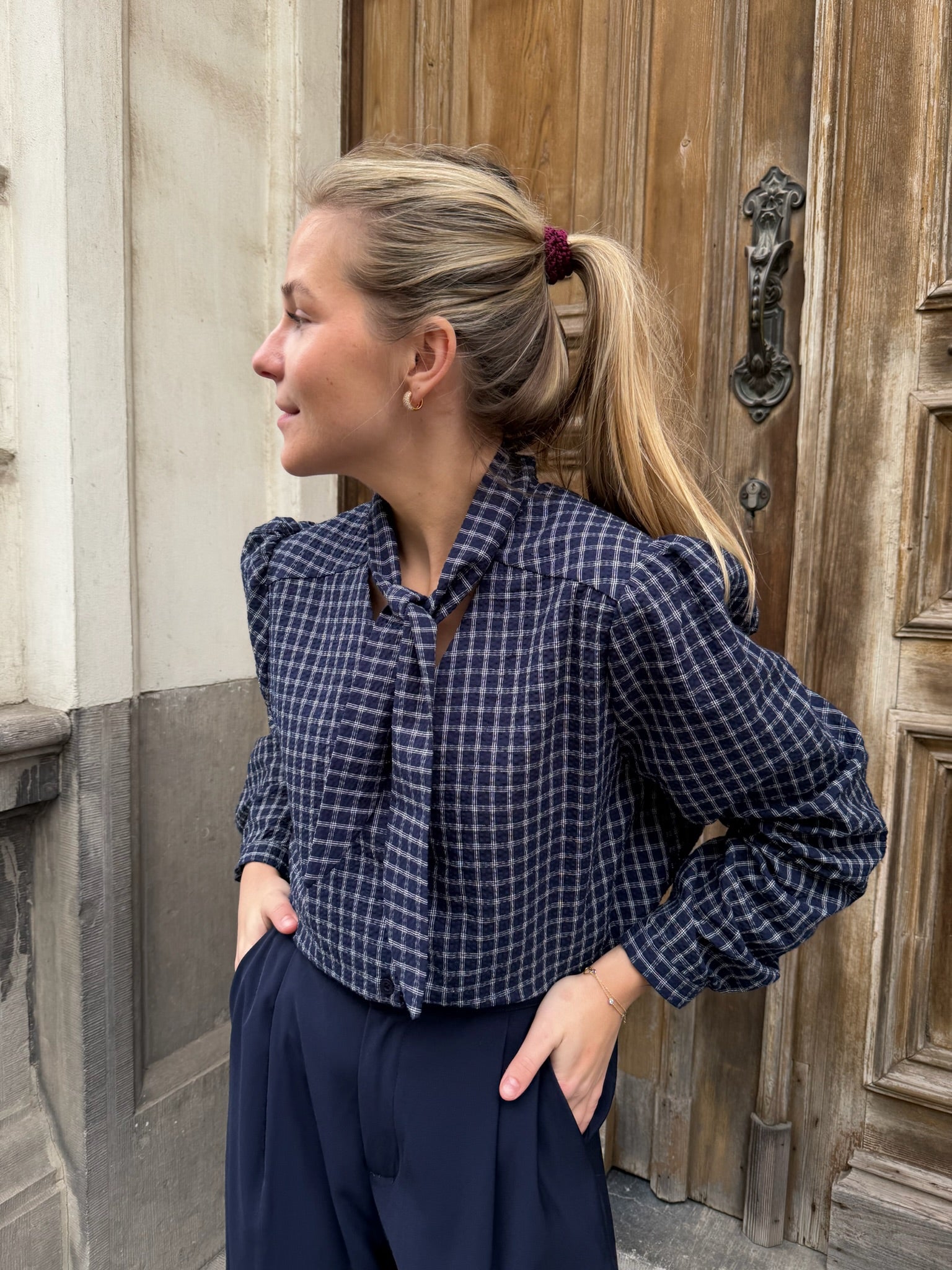 Eleonore Blouse Marine