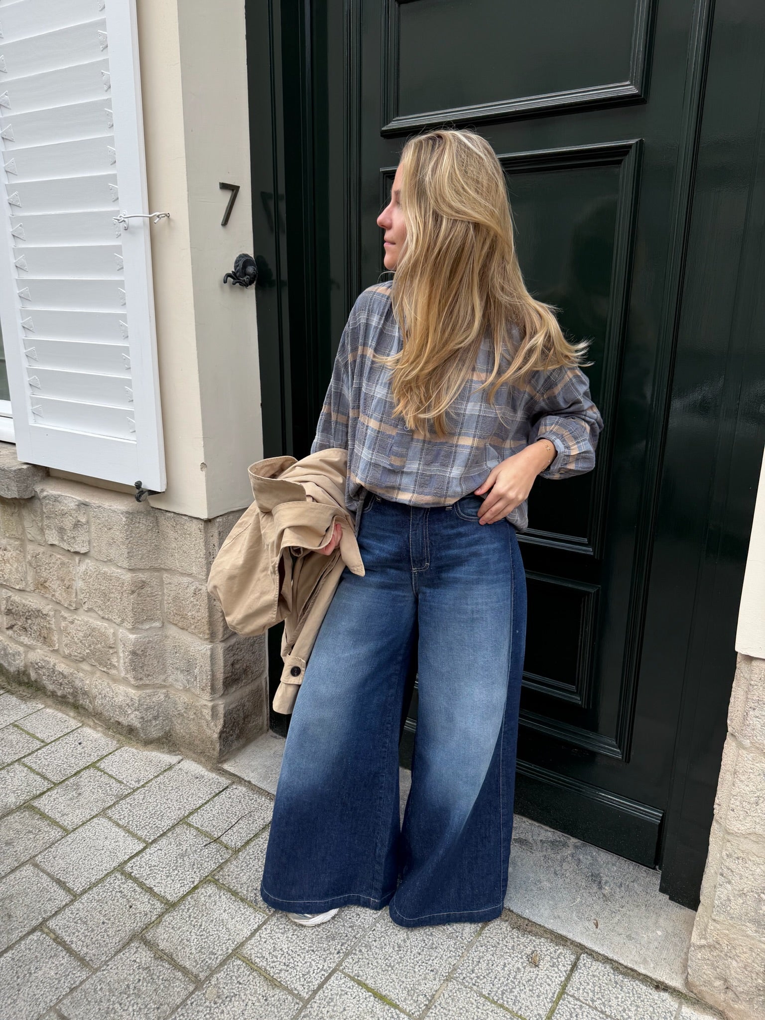 Emilienne Blouse Beige