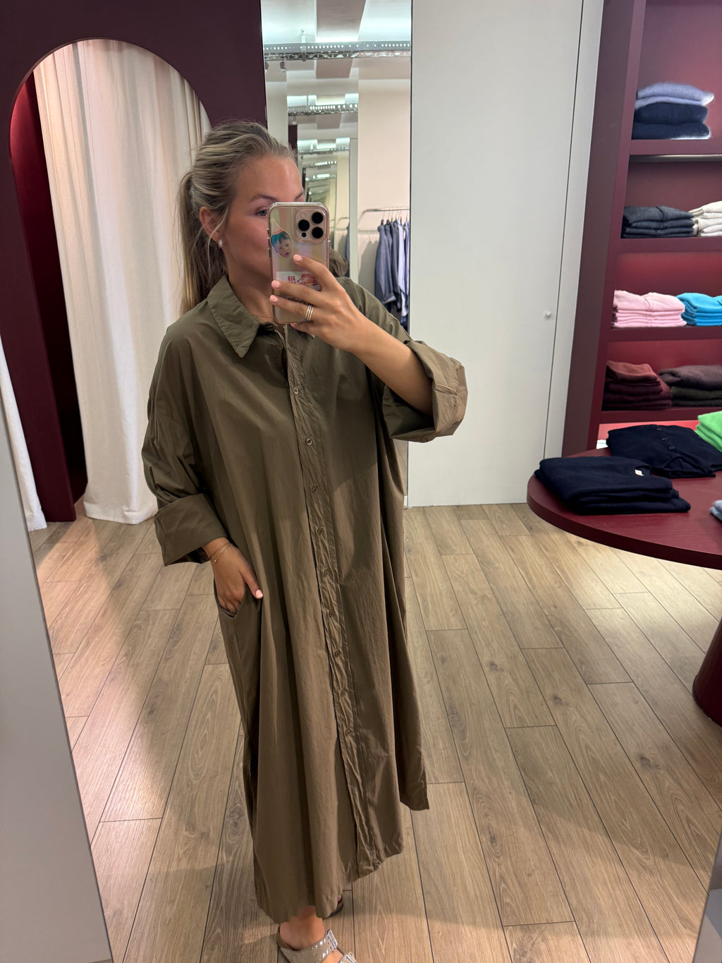 Marie Dress Khaki