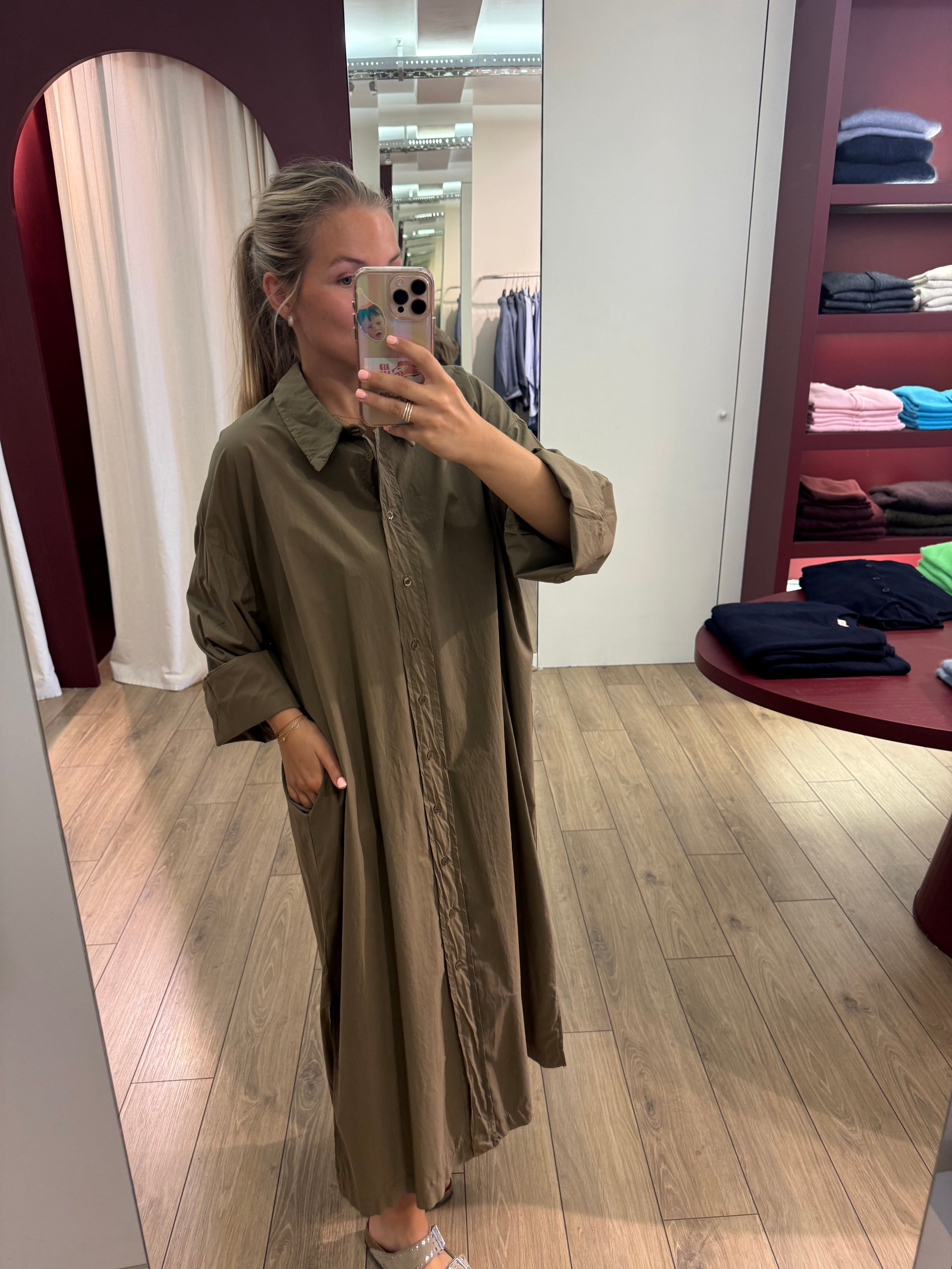 Marie Dress Khaki